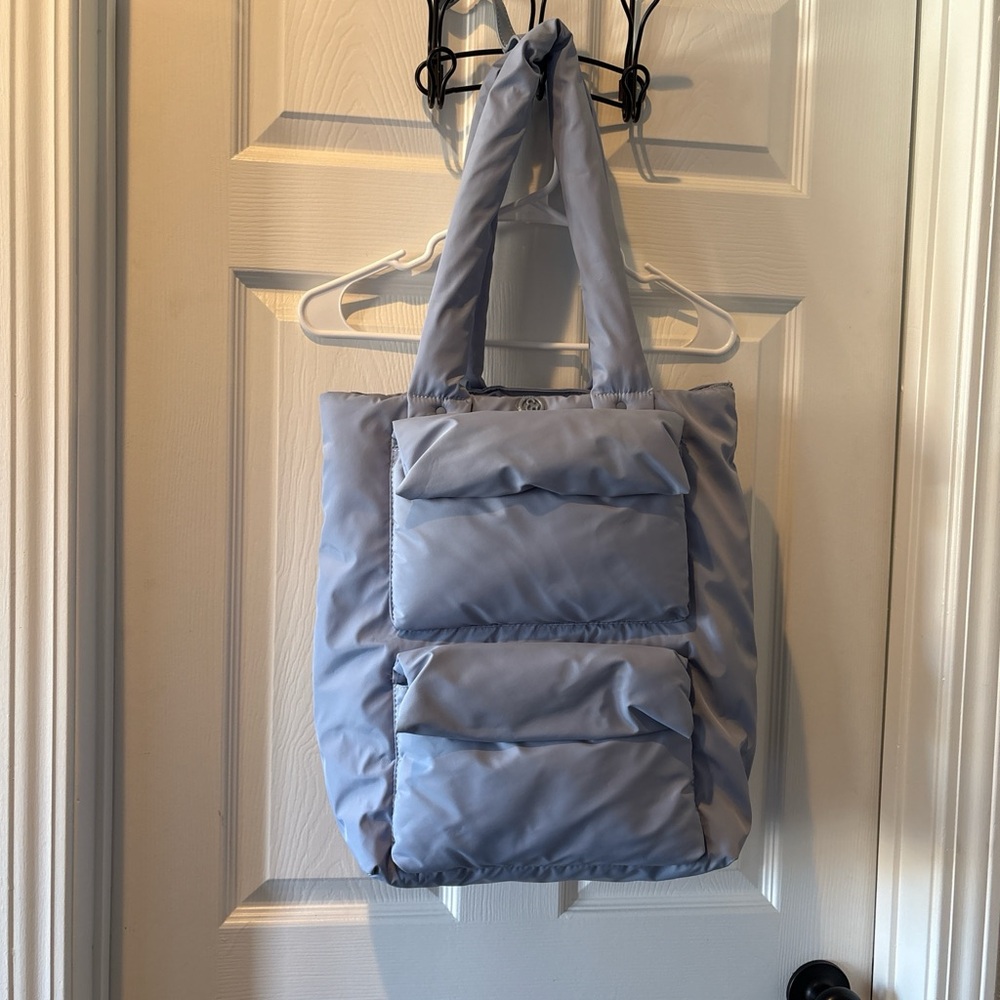 Stylish Light Blue Tote Bag